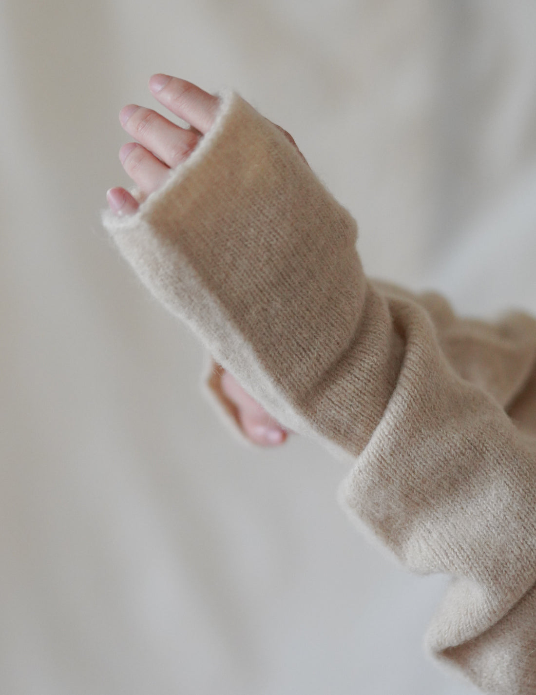 CORTANA | HANA MITTENS - IVORY