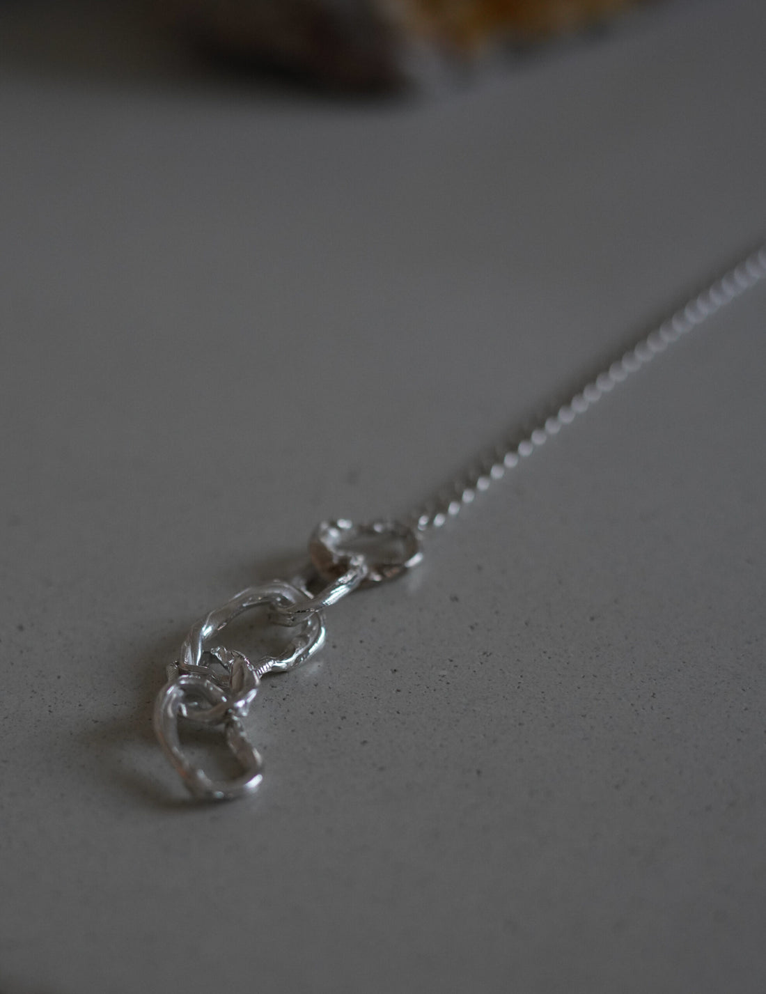 Vibe Harsløf｜DRIP Chain Necklace・Silver