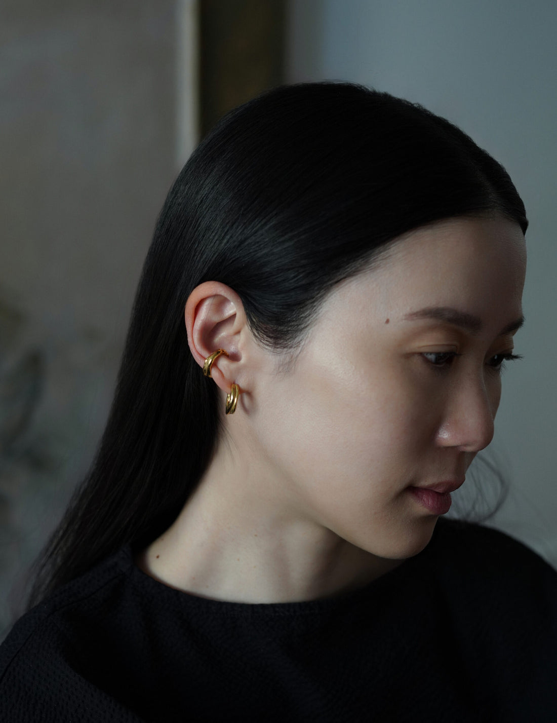 Vibe Harsløf｜DRIP Small Earring・Gold