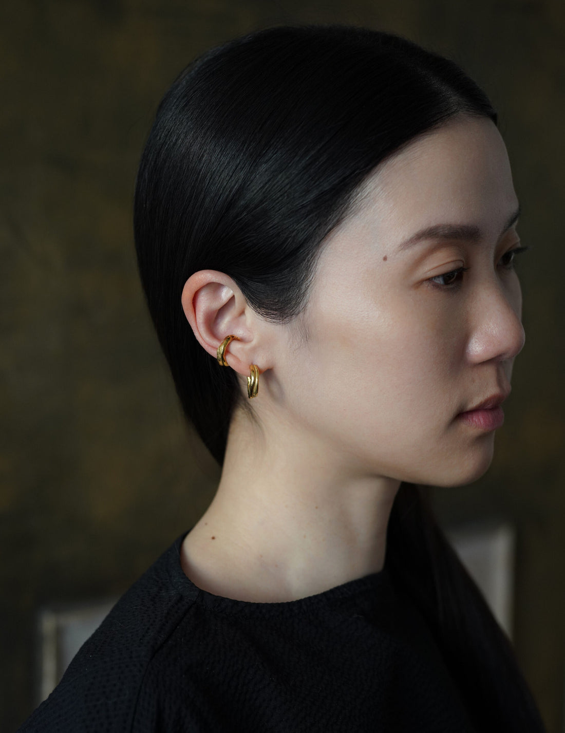 Vibe Harsløf｜DRIP Small Earring・Gold