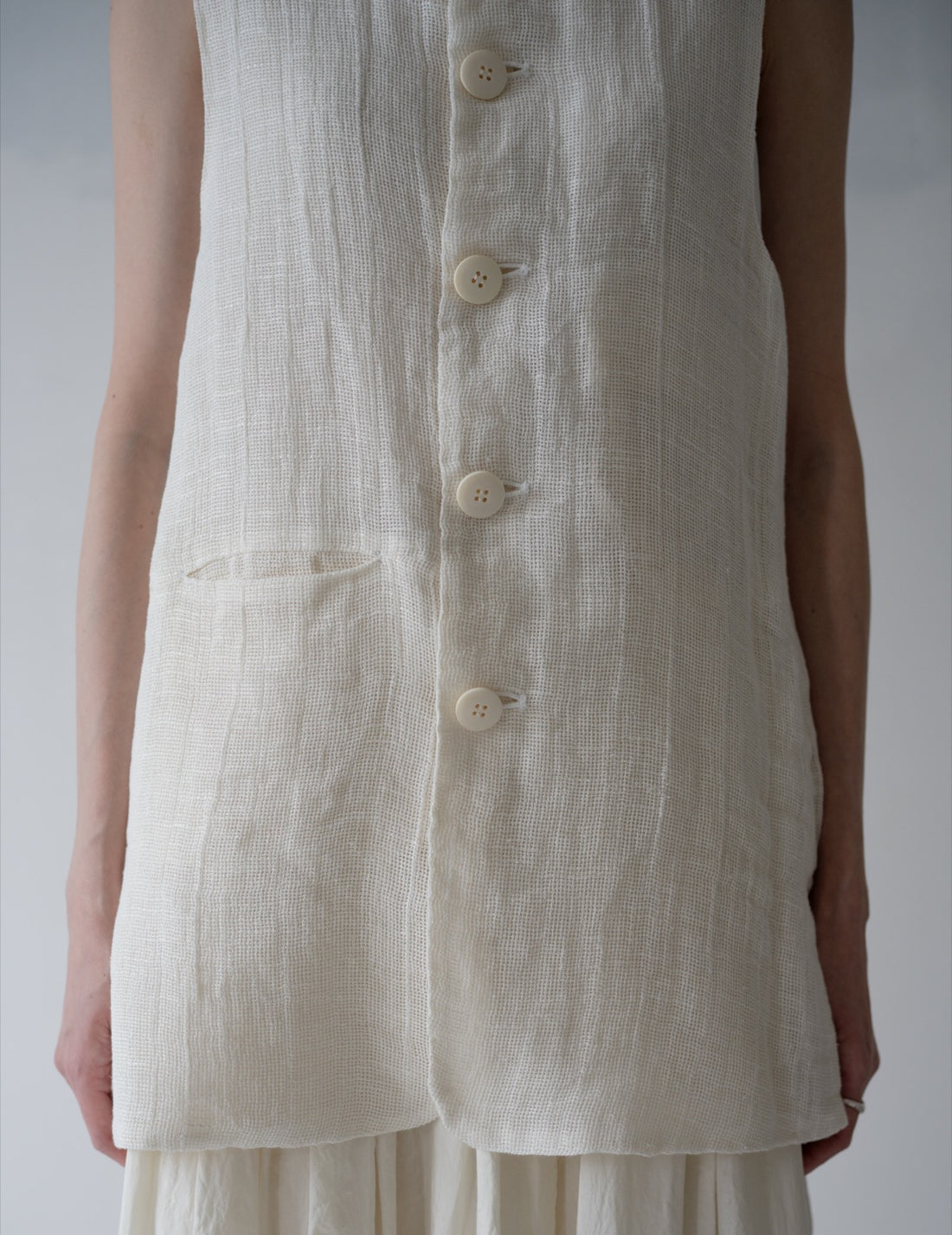 Flight Gilet・White
