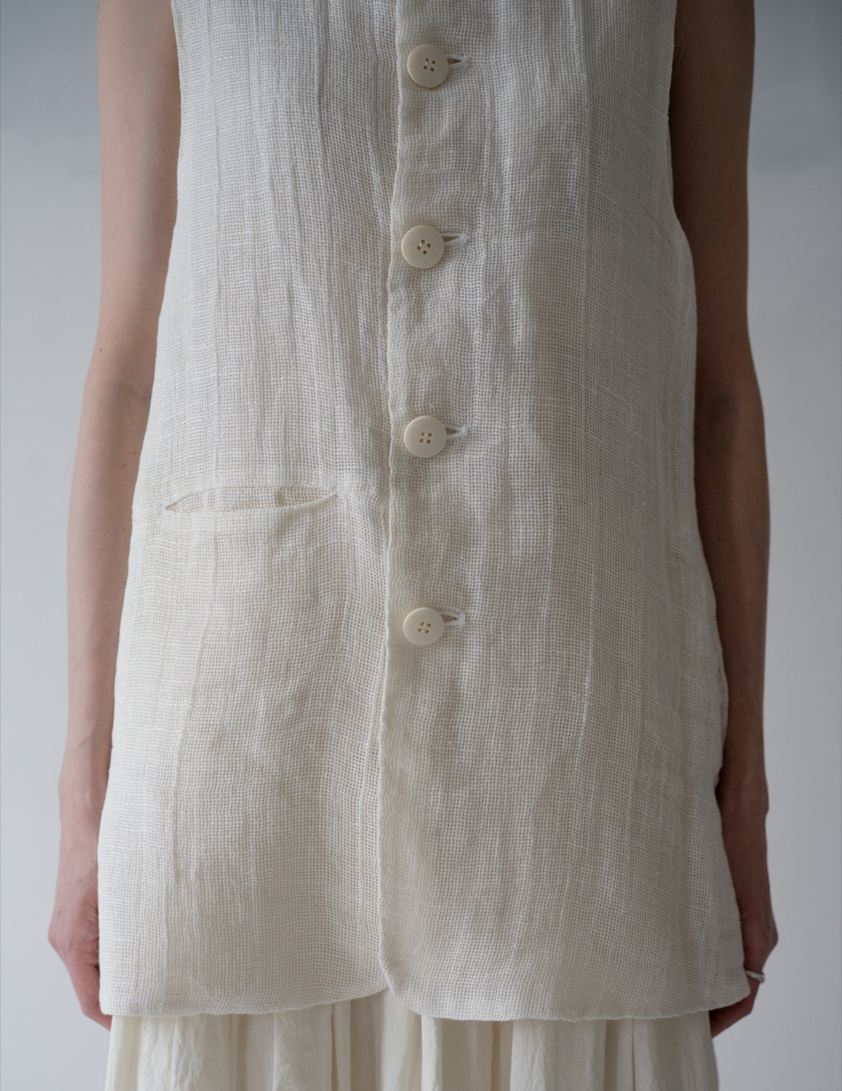 Flight Gilet・White
