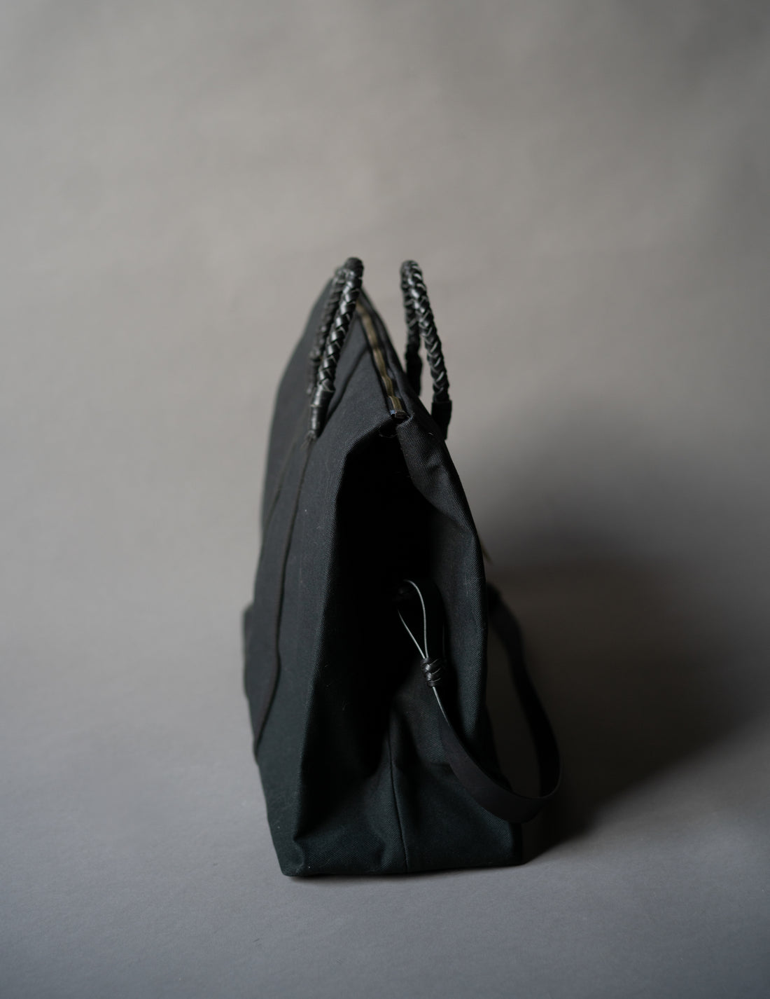 Woven Duffel Bag．Black-#45