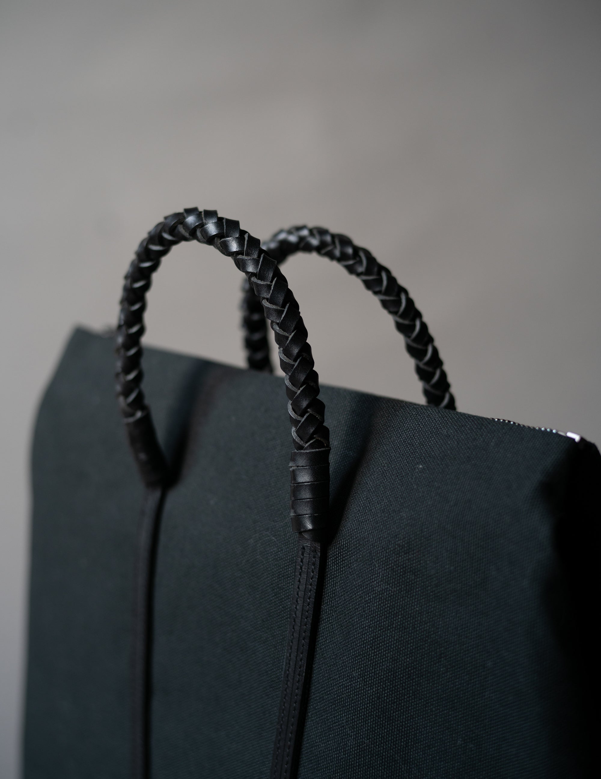 Woven Duffel Bag．Black-#35