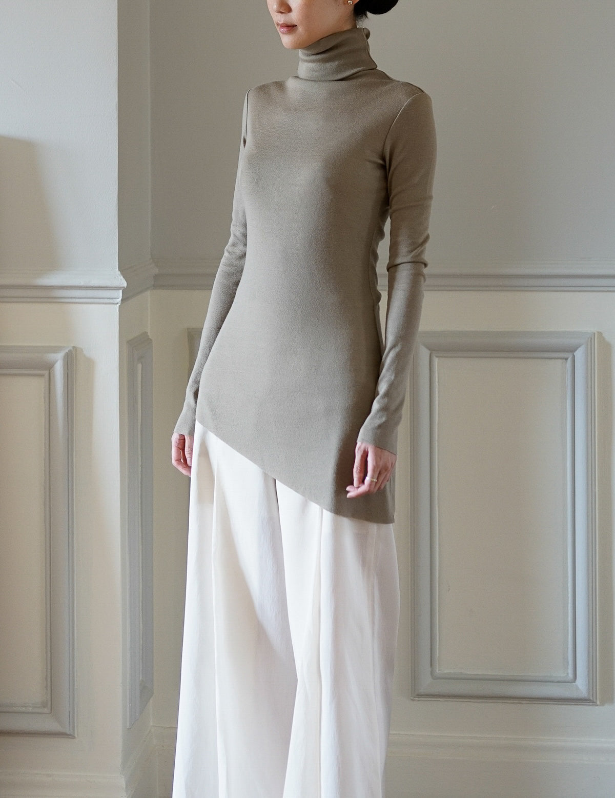 CORTANA | Genie Top - Warm Grey -#36