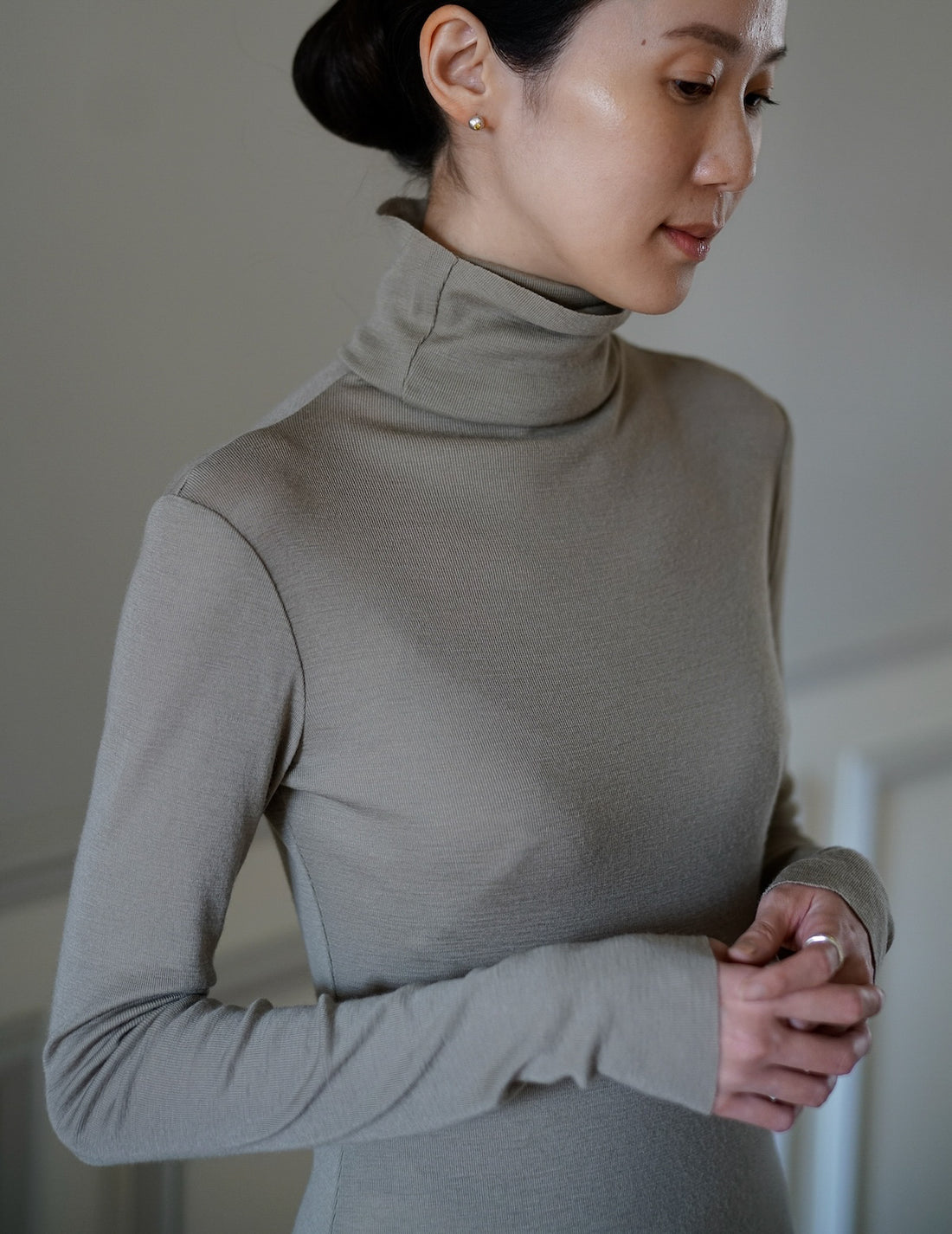CORTANA | Genie Top - Warm Grey -#36