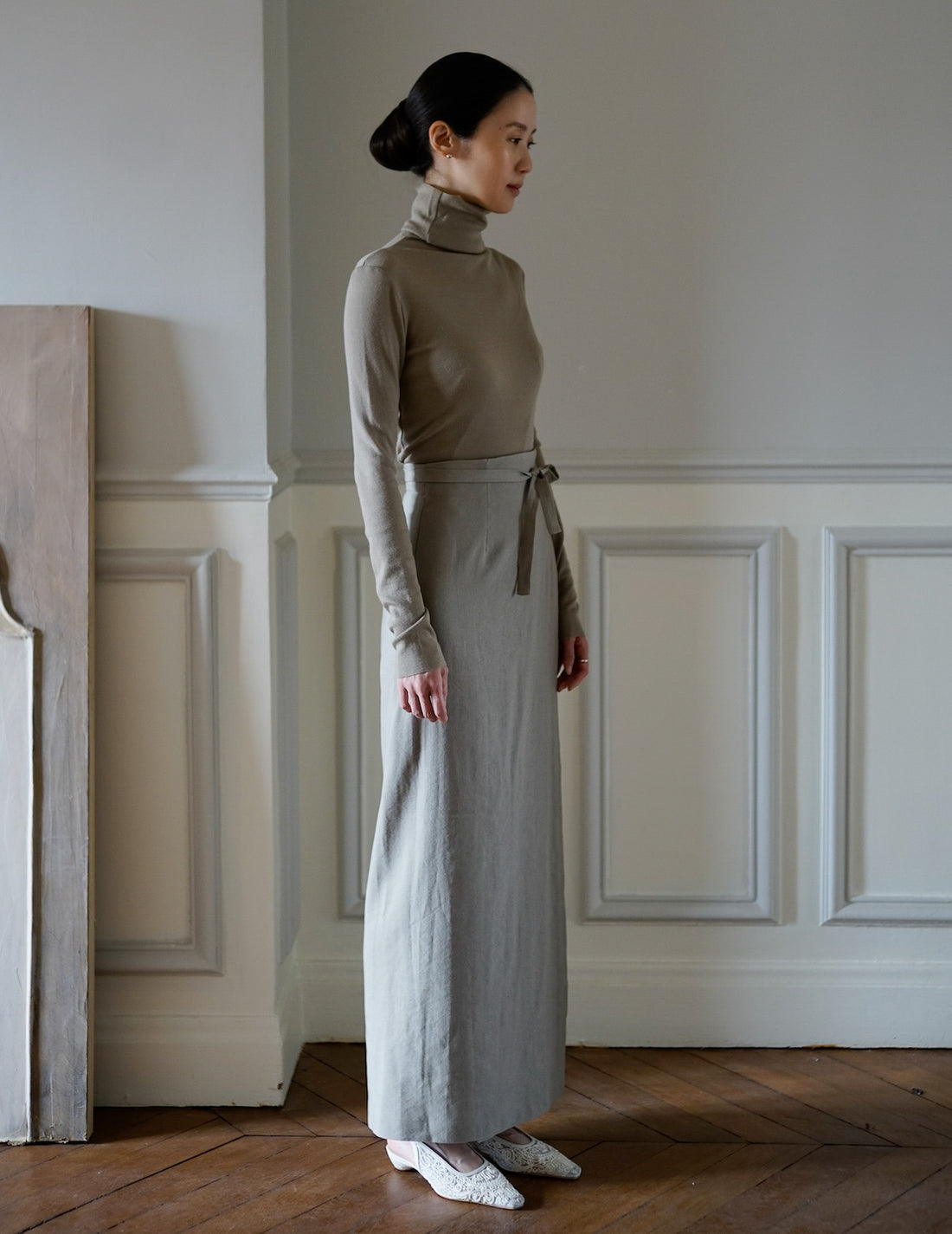 CORTANA | Genie Top - Warm Grey -#36