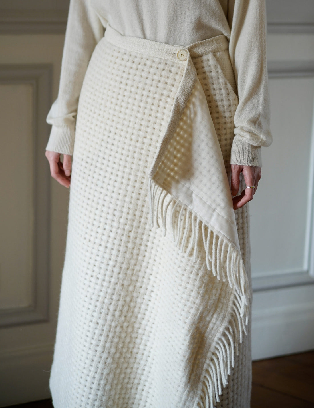 Mark Kenly Domino Tan | Nyra Skirt - Snow -#34