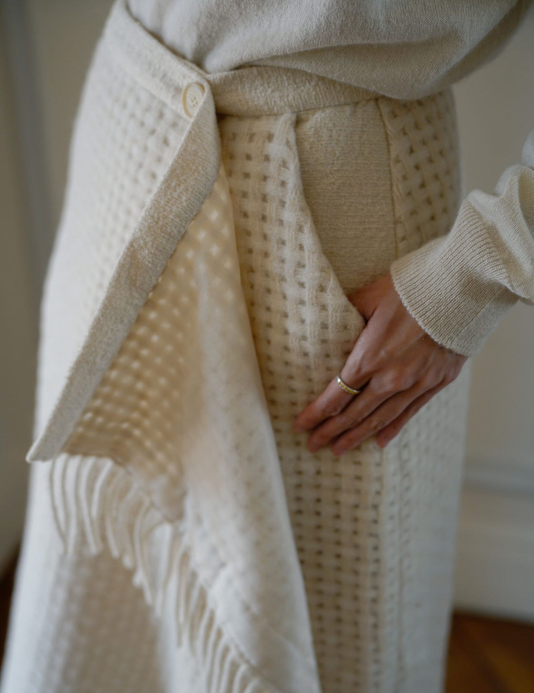 Mark Kenly Domino Tan | Nyra Skirt - Snow -#34