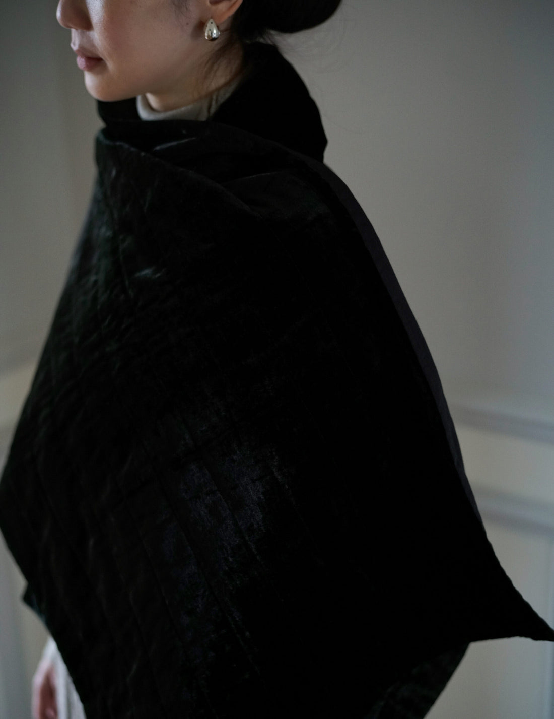 Khadi and Co. | Silk Velvet Shawl