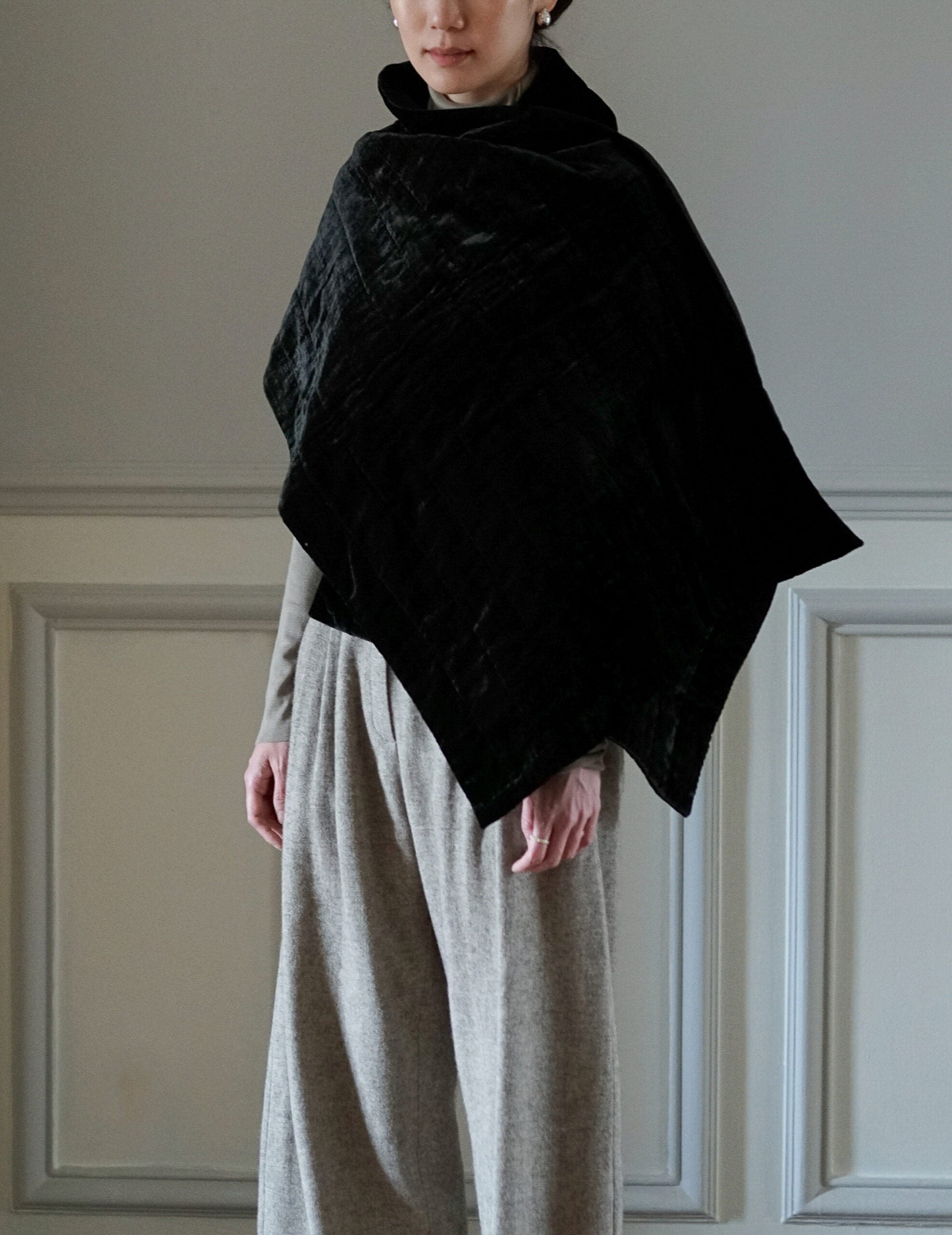 Khadi and Co. | Silk Velvet Shawl