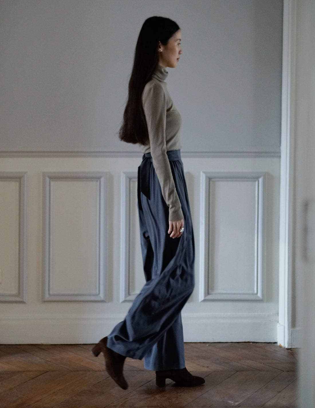 CORTANA | Kaz Pants - Lead grey - #36