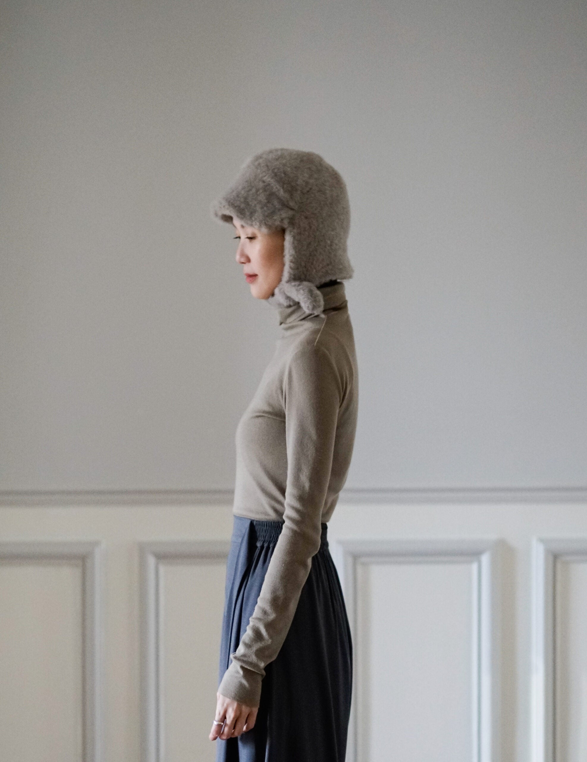 Mark Kenly Domino Tan ｜ Angelique Shearling Hat