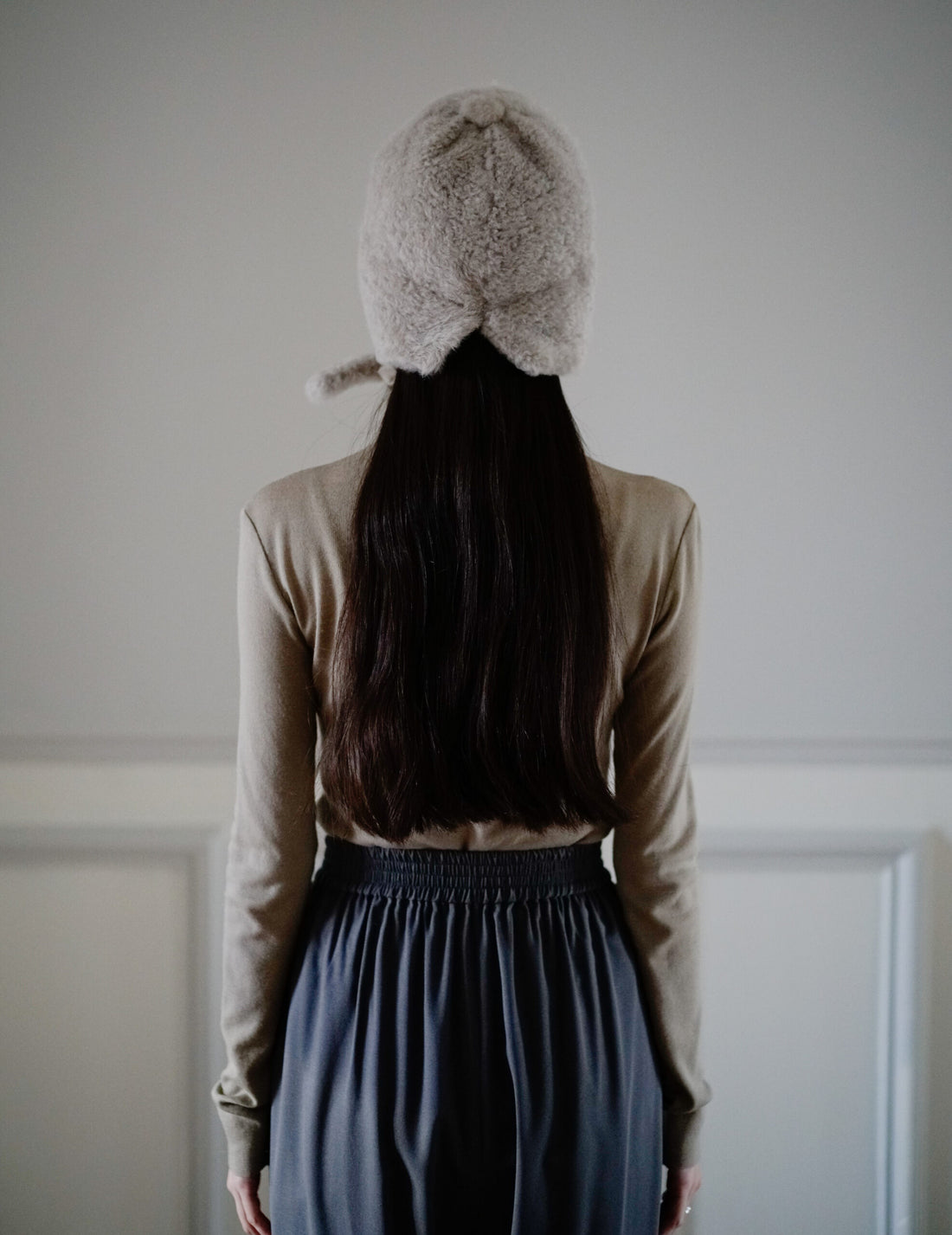 Mark Kenly Domino Tan ｜ Angelique Shearling Hat