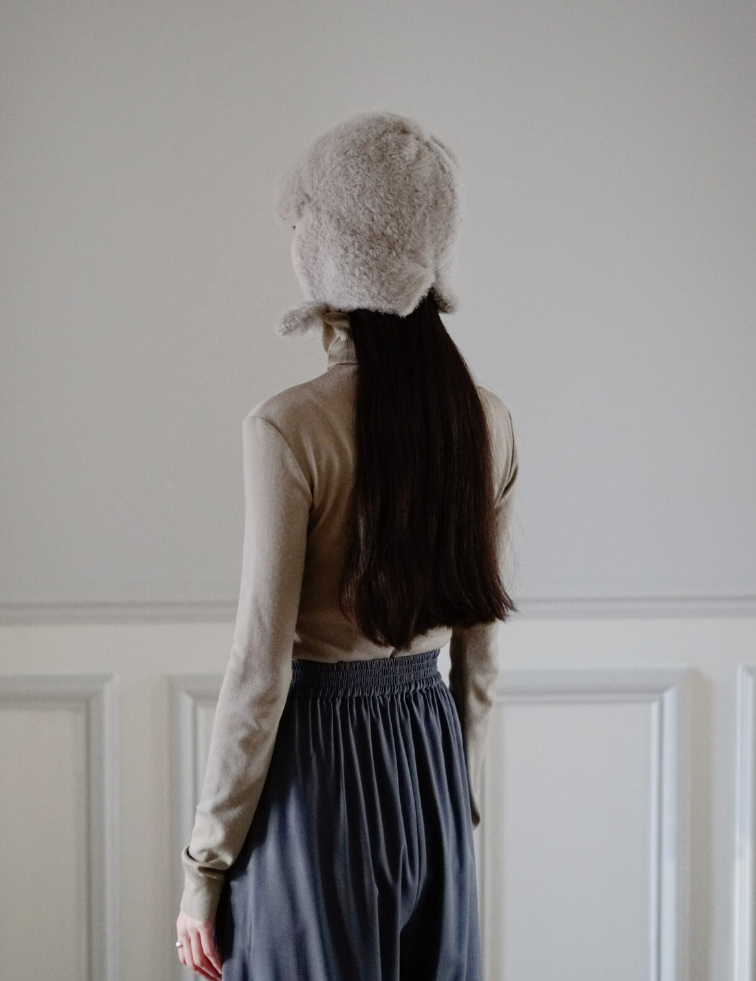 Mark Kenly Domino Tan ｜ Angelique Shearling Hat