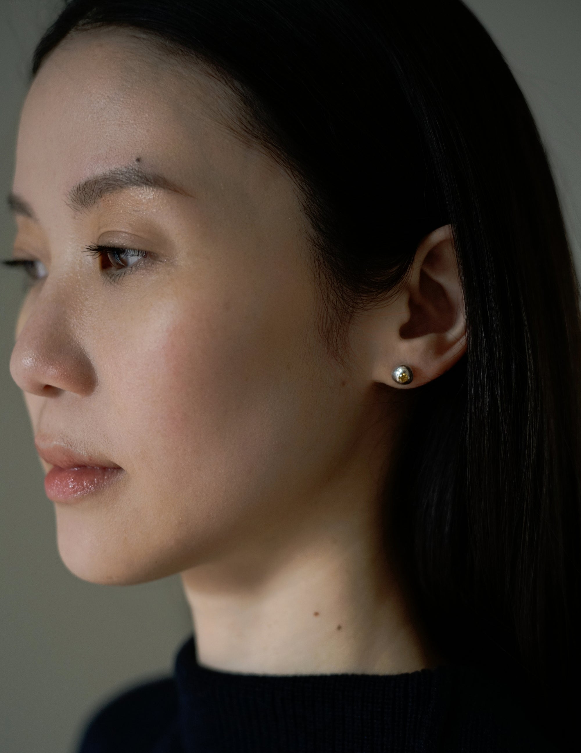 Peradam Yellow Sapphire Studs