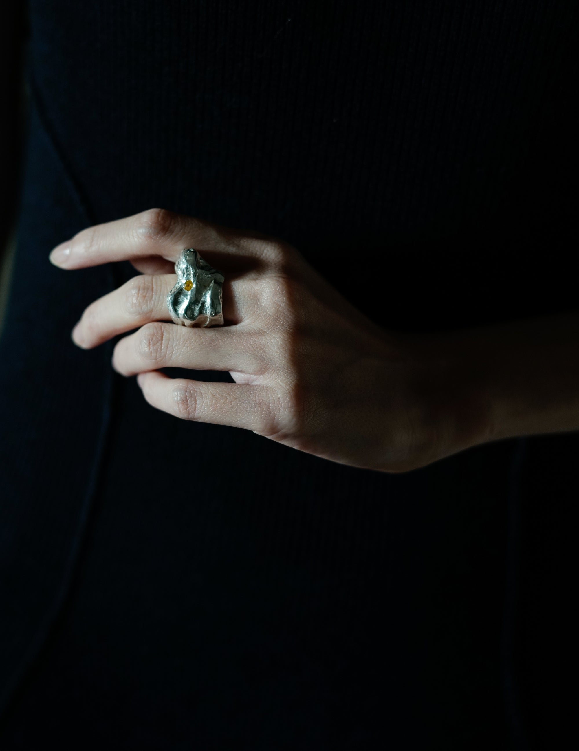 Ascent Yellow Sapphire Ring