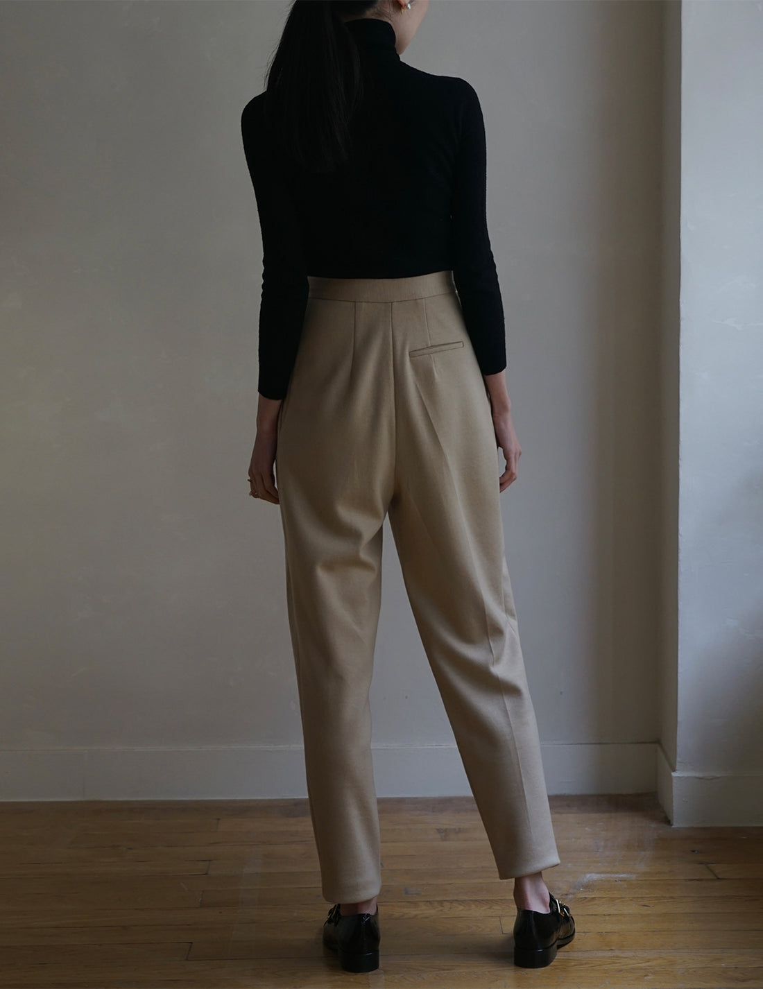 MARLOTA | Punto Beige Trousers