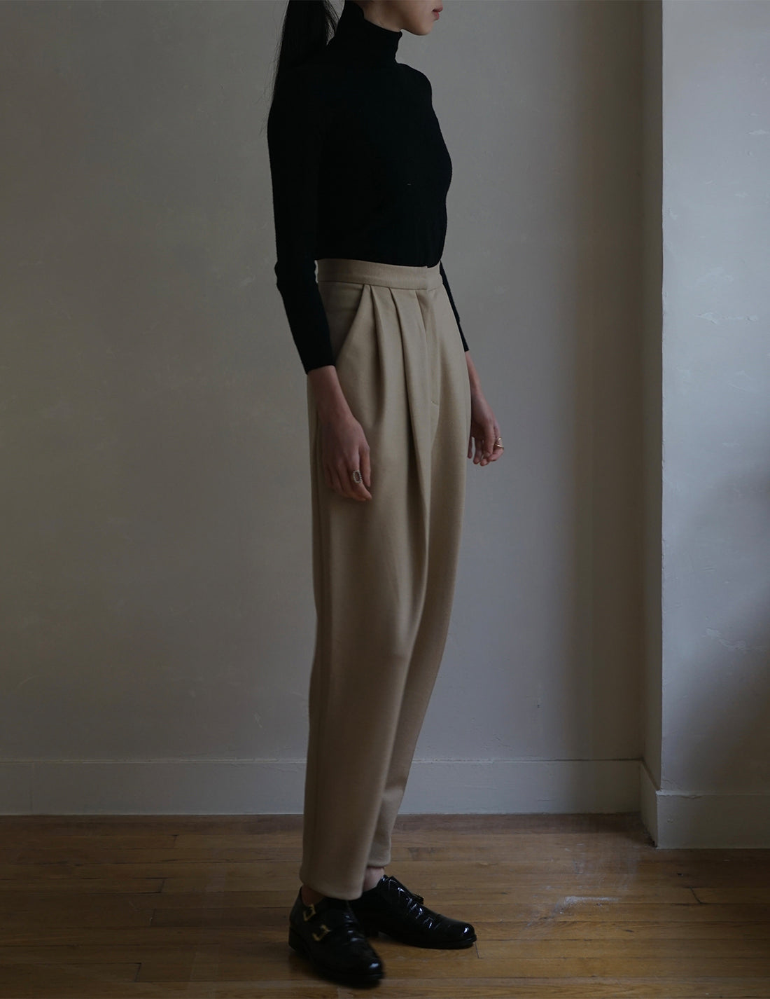 MARLOTA | Punto Beige Trousers