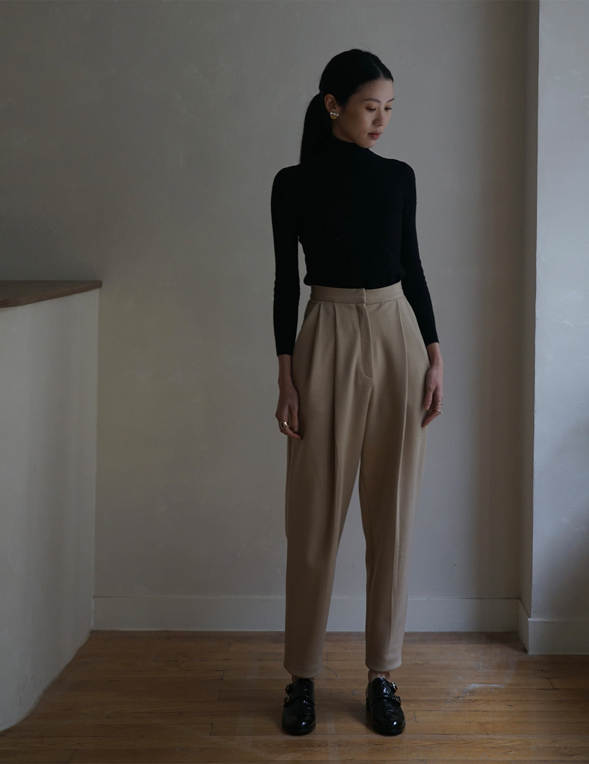 Punto Beige Trousers