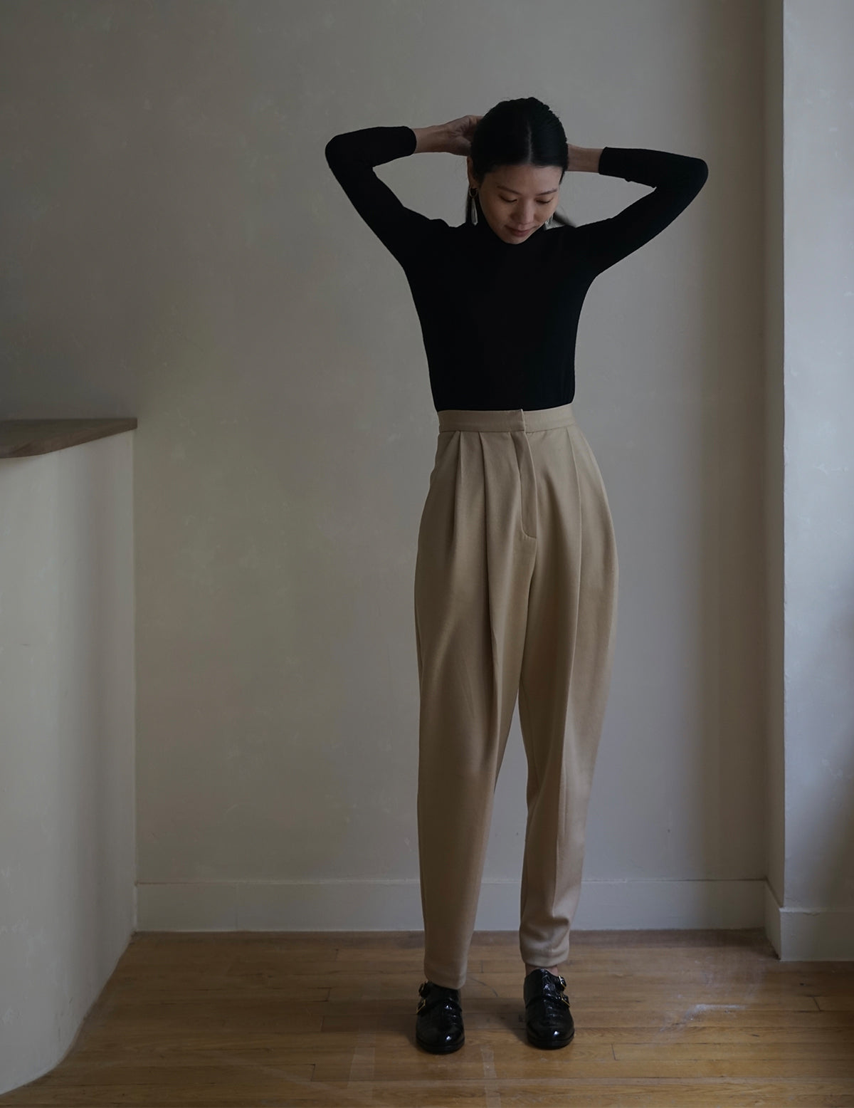 MARLOTA | Punto Beige Trousers