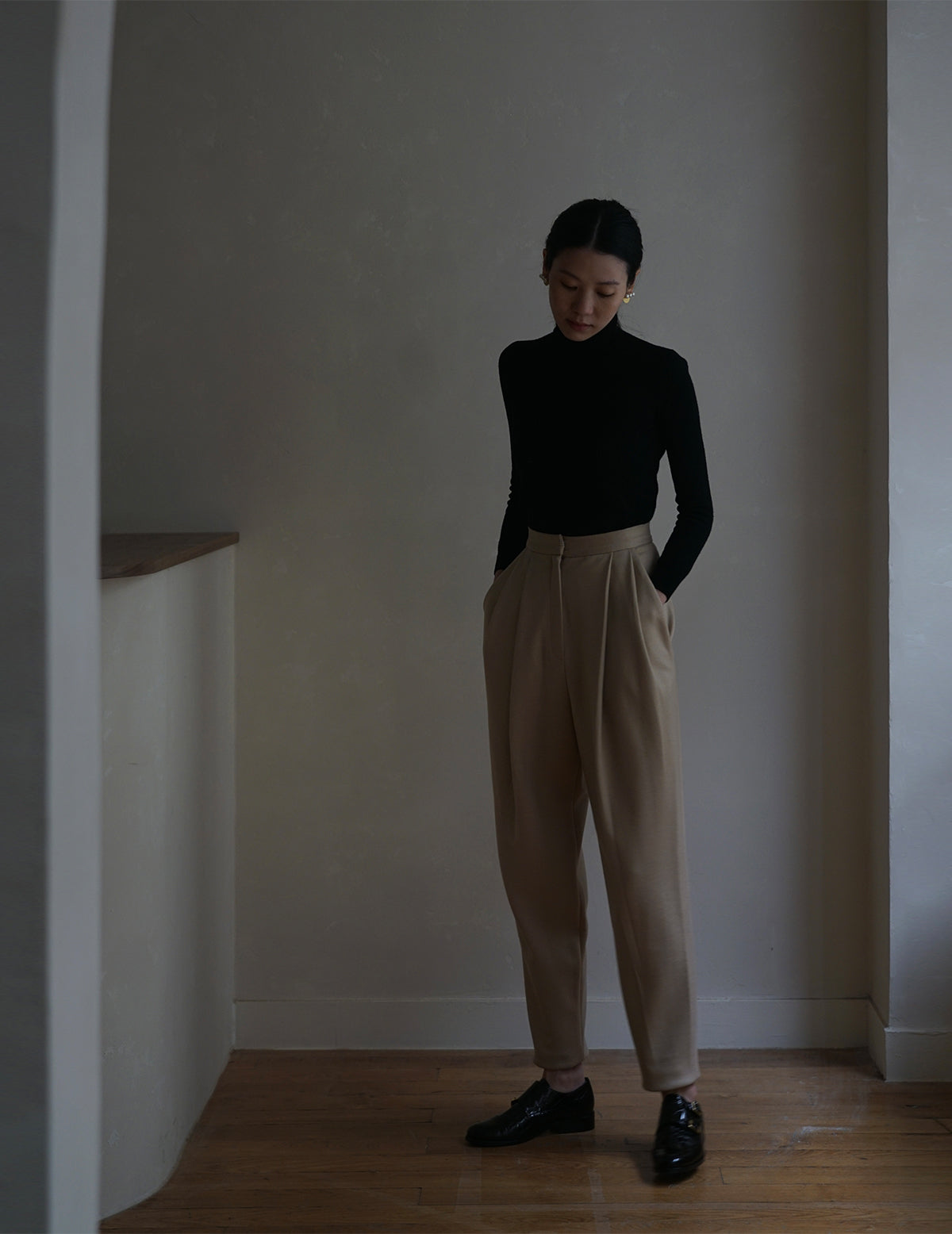 Punto Beige Trousers