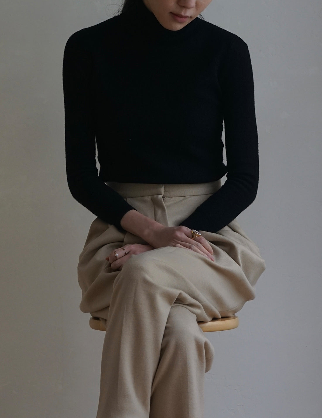 MARLOTA | Punto Beige Trousers