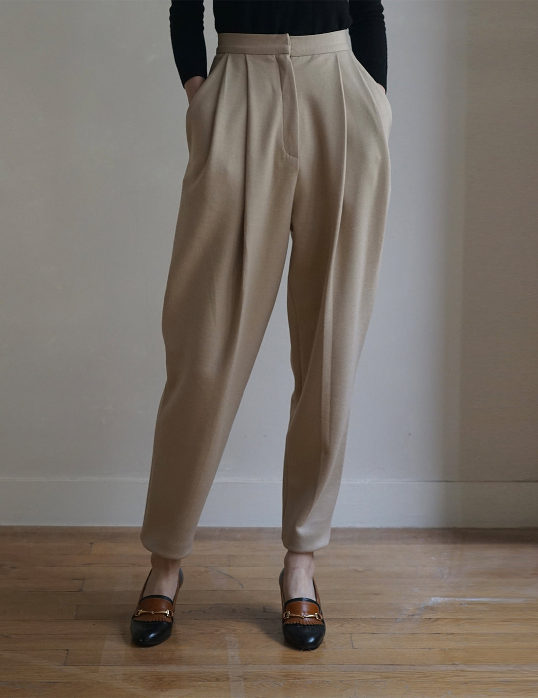 MARLOTA | Punto Beige Trousers