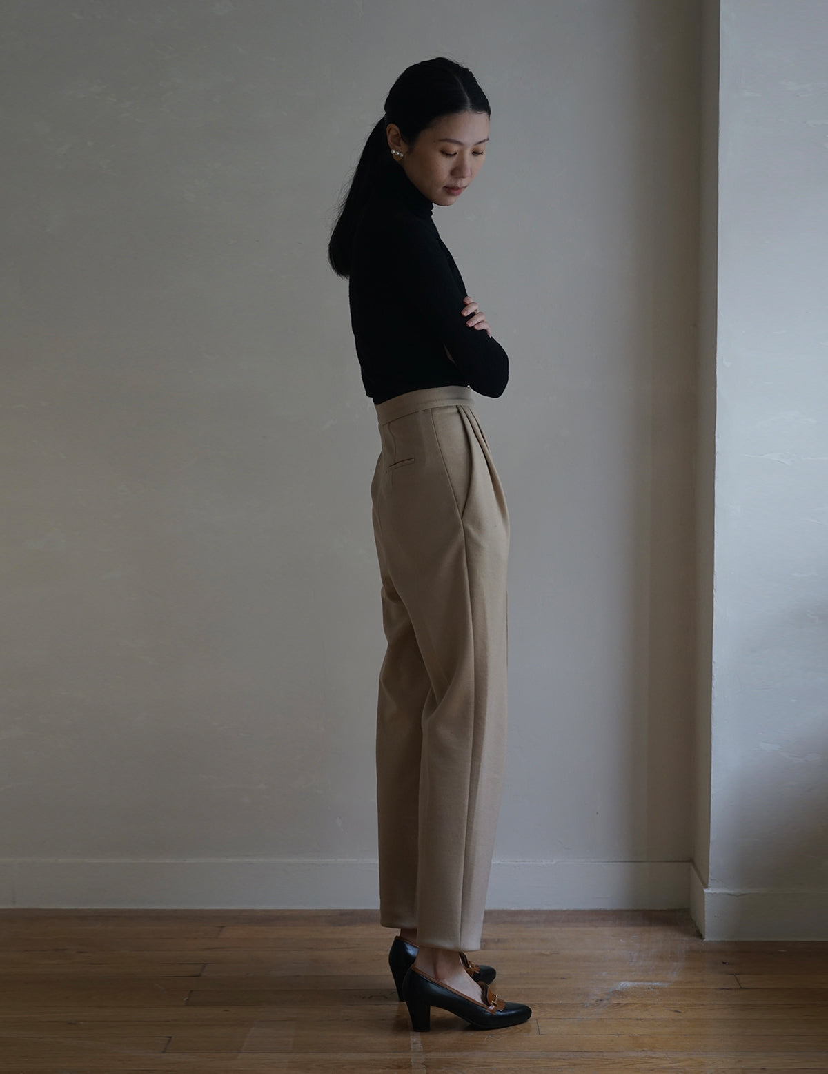 Punto Beige Trousers