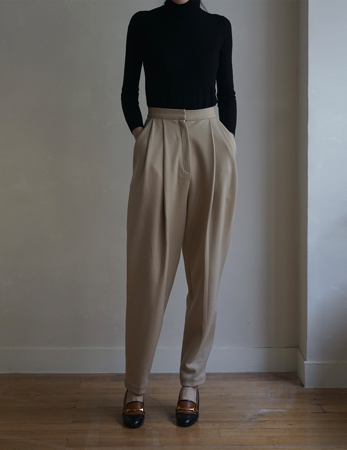Punto Beige Trousers