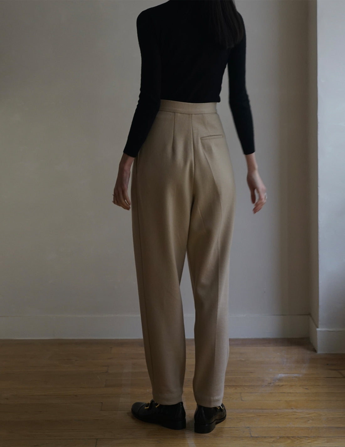 MARLOTA | Punto Beige Trousers