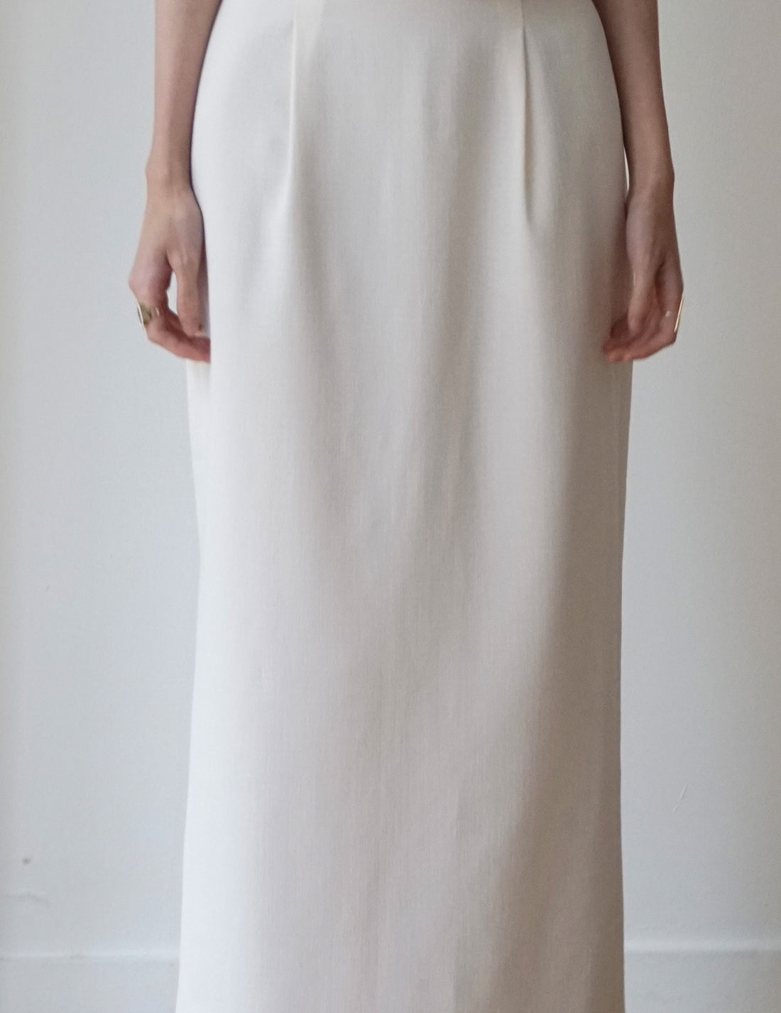 Sun Yu Hong | Edith Skirt・Cream