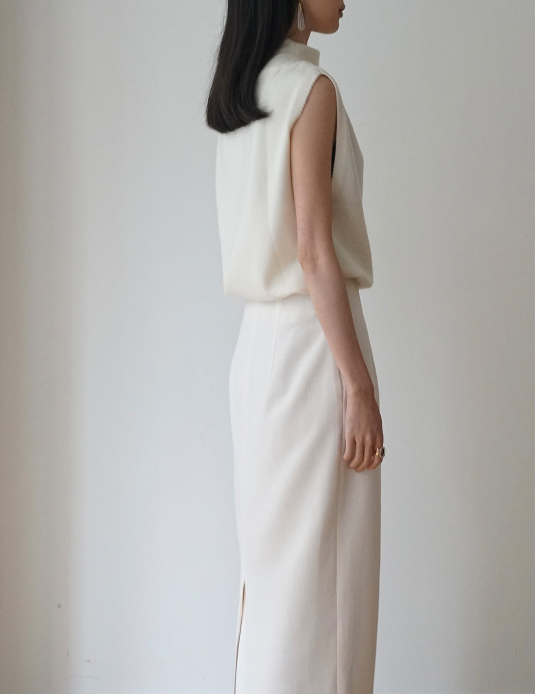 Sun Yu Hong | Edith Skirt・Cream