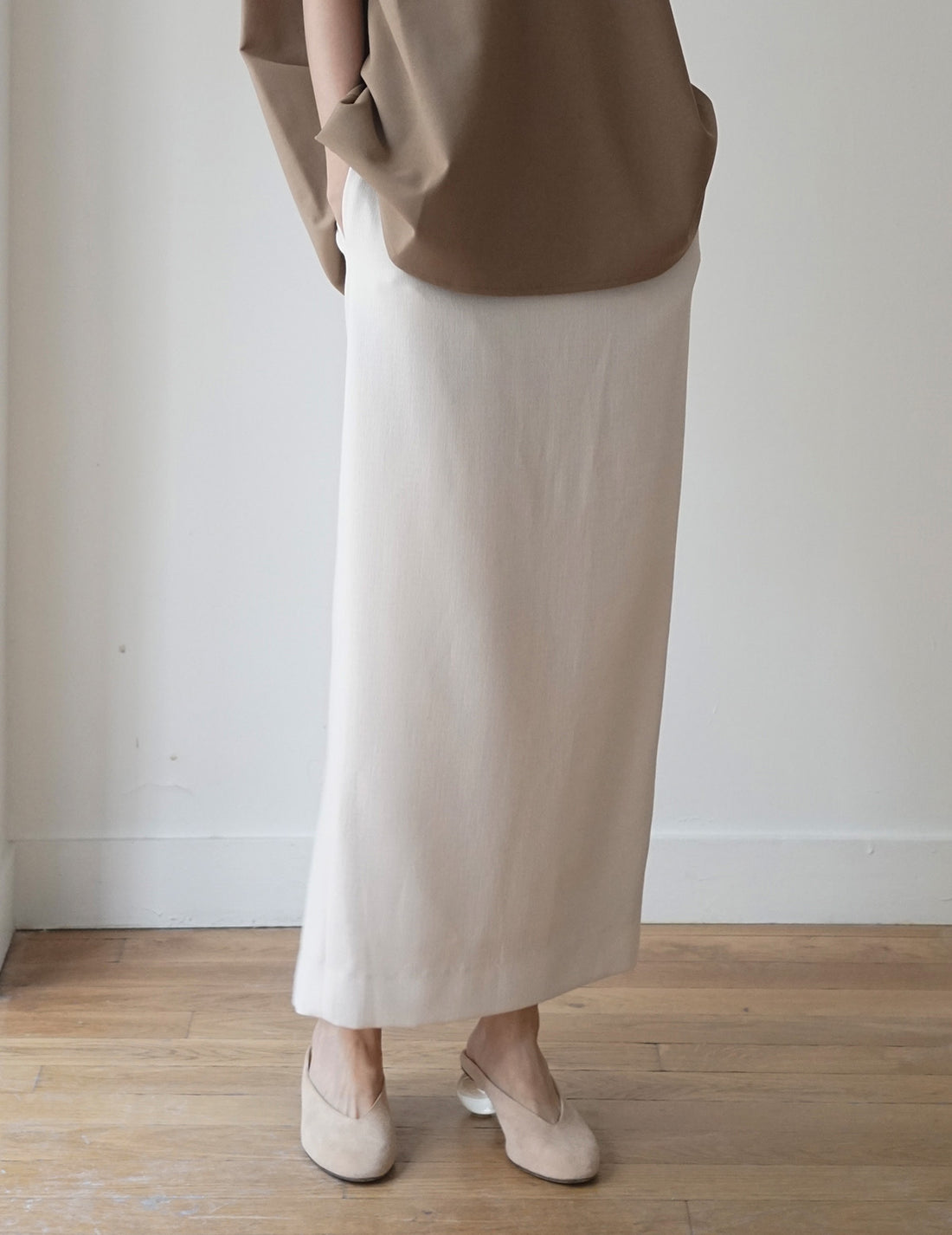 Sun Yu Hong | Edith Skirt・Cream