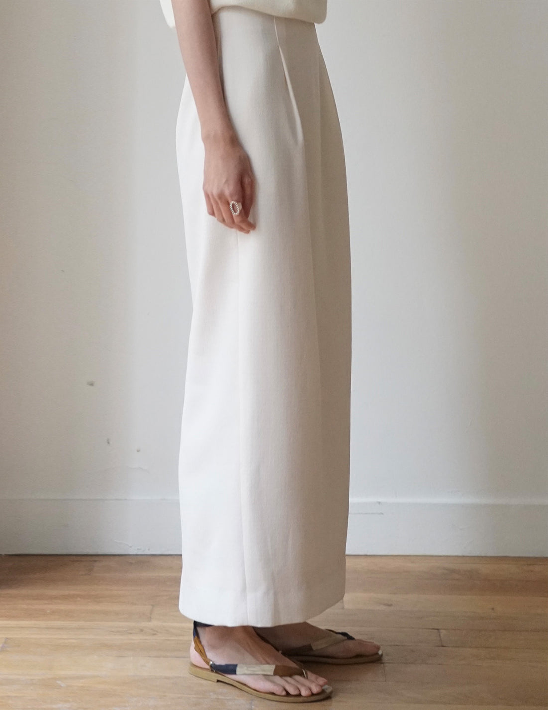 Sun Yu Hong | Edith Skirt・Cream