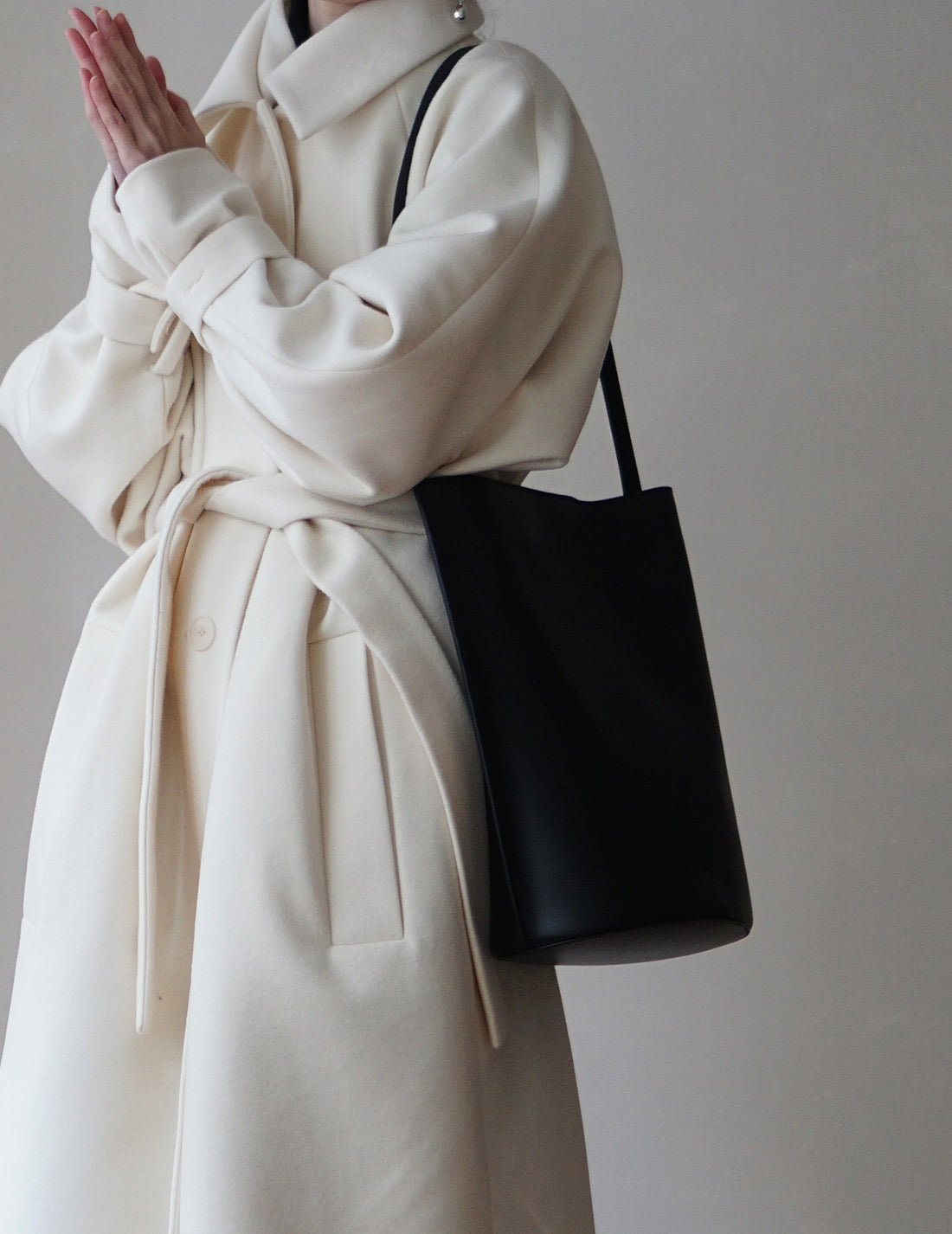 UP TO YOU ANTHOLOGY | Cylinder Bag - Black