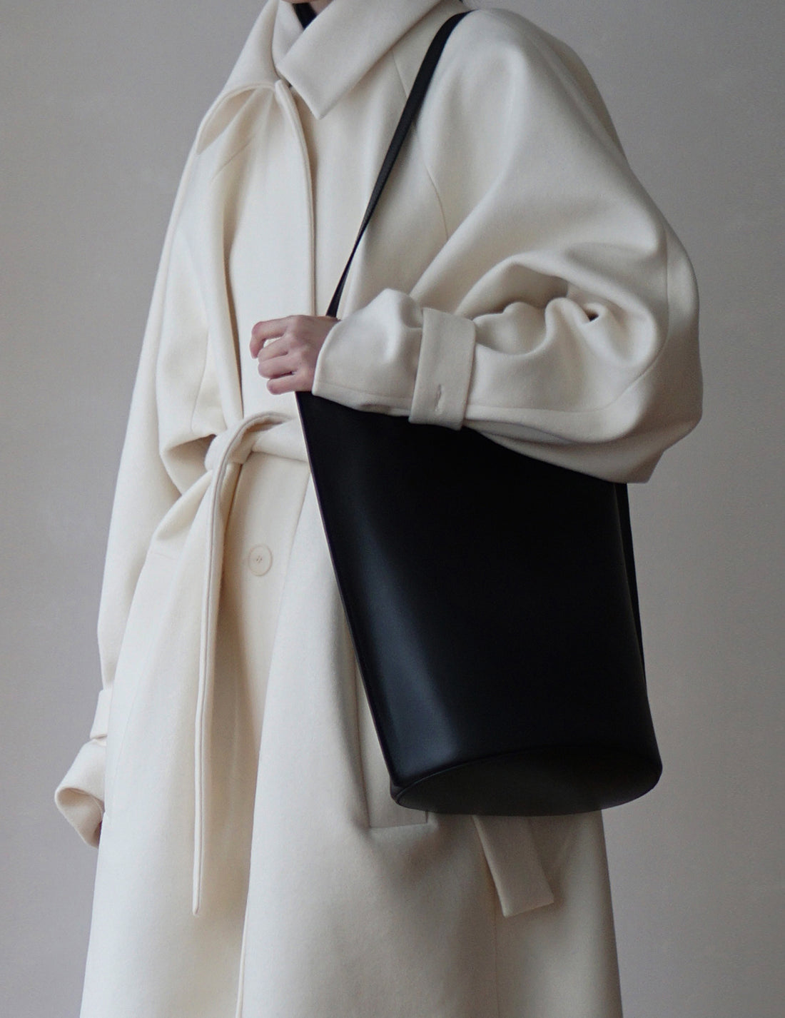 UP TO YOU ANTHOLOGY | Cylinder Bag - Black