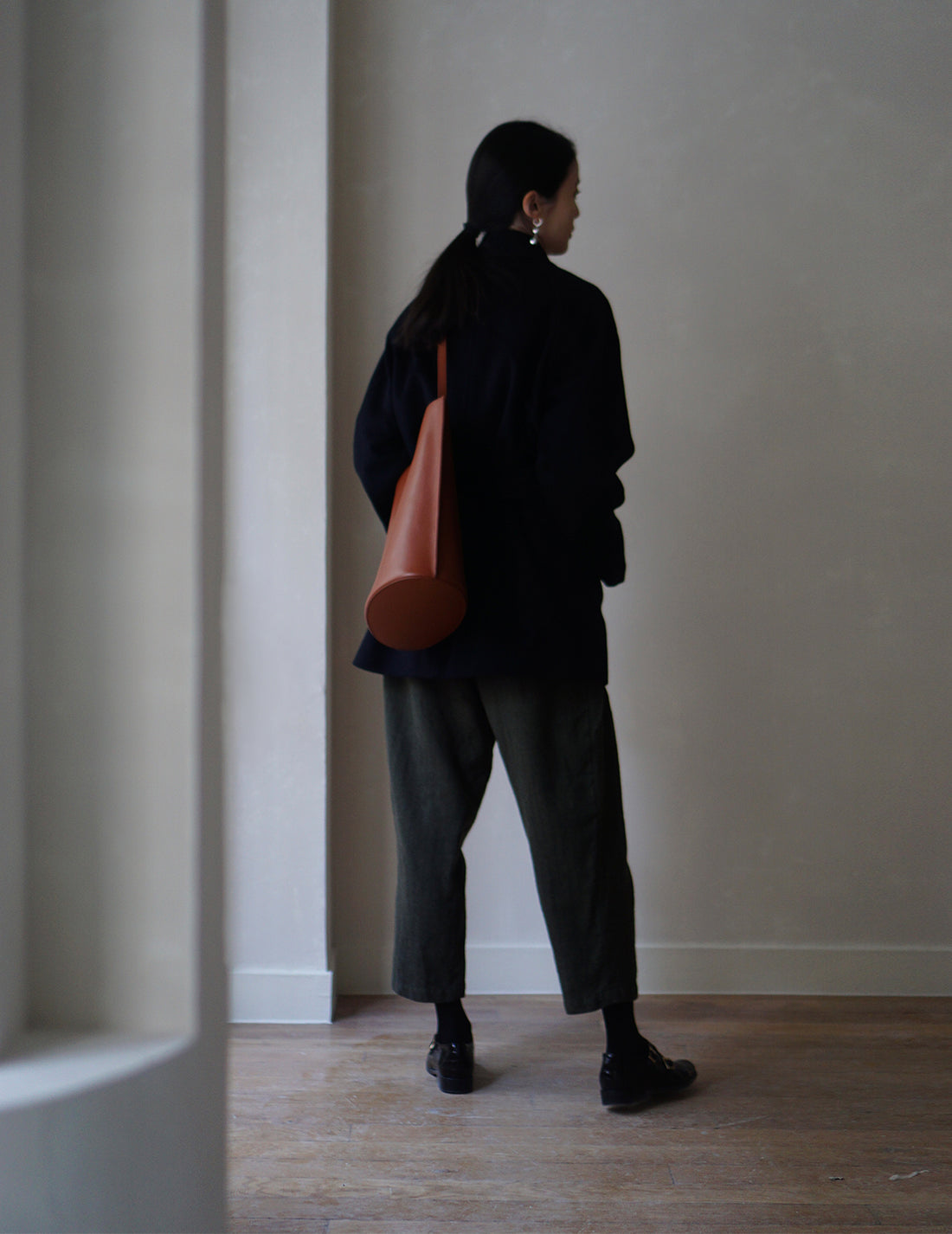 UP TO YOU ANTHOLOGY | Cylinder Bag - Brown