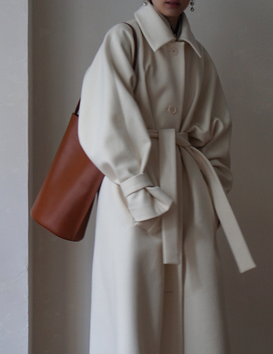 UP TO YOU ANTHOLOGY | Cylinder Bag - Brown