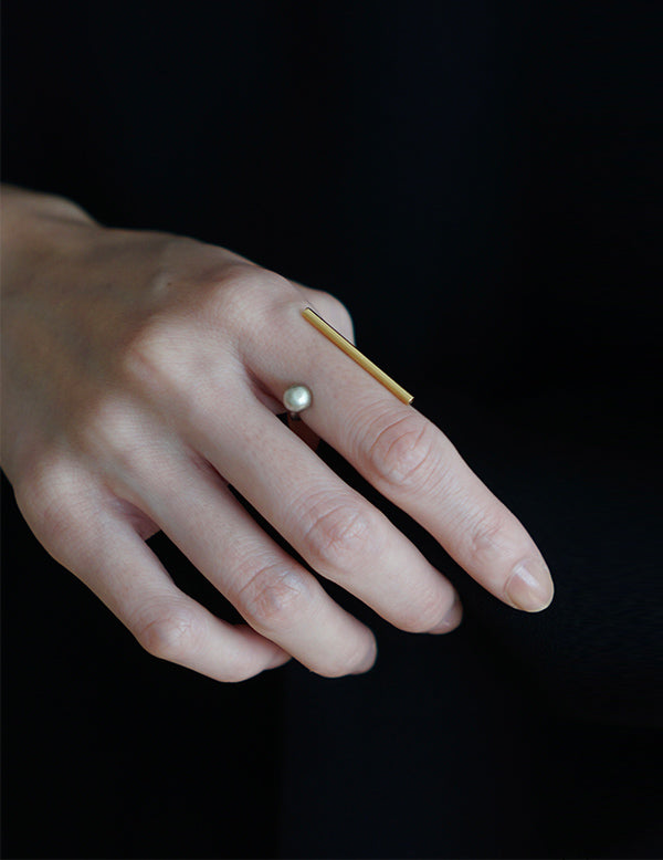 Anneau ouvert en forme de sphère en Y