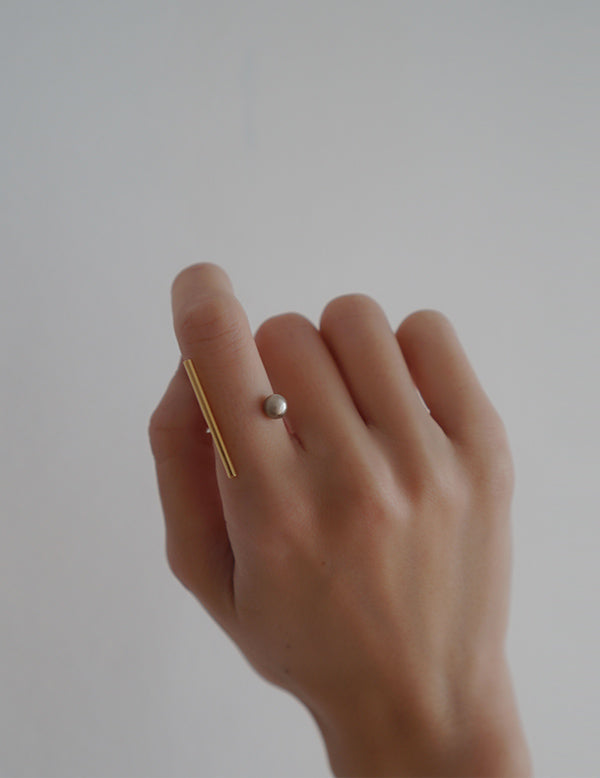 Anneau ouvert en forme de sphère en Y