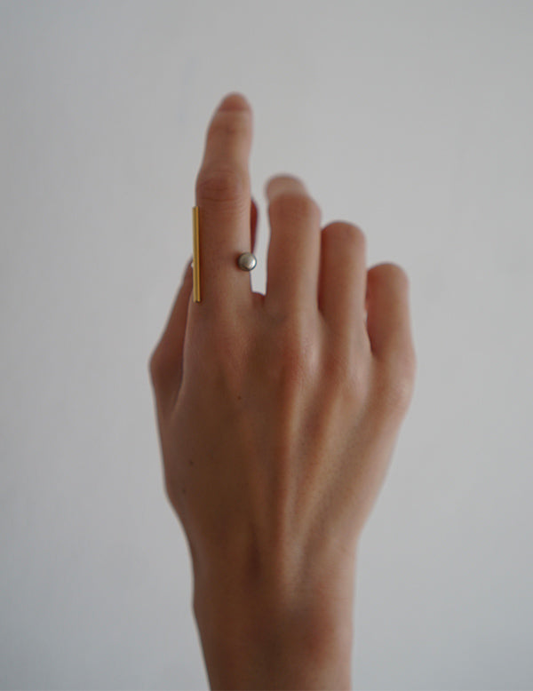 Anneau ouvert en forme de sphère en Y