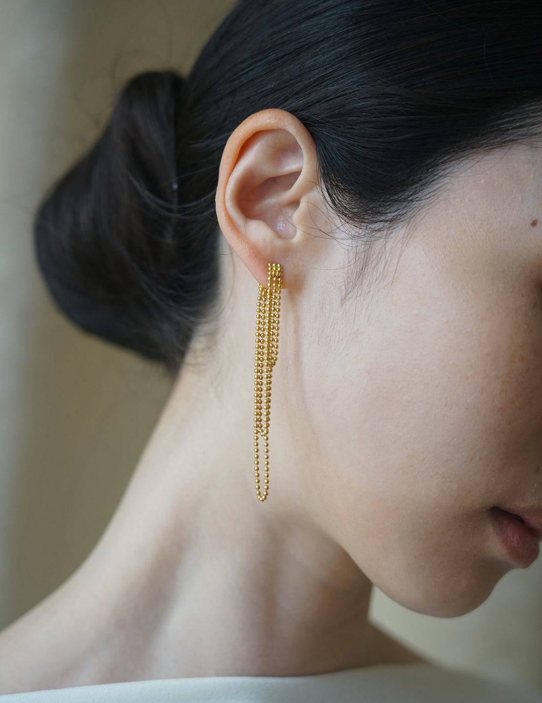 Boucles d'oreilles dégradées