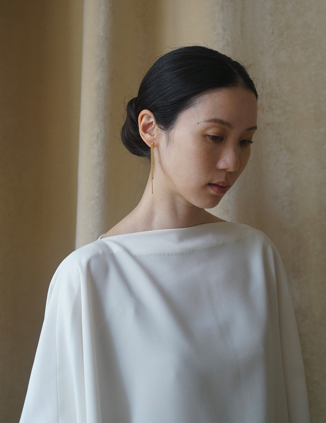 Boucles d'oreilles dégradées