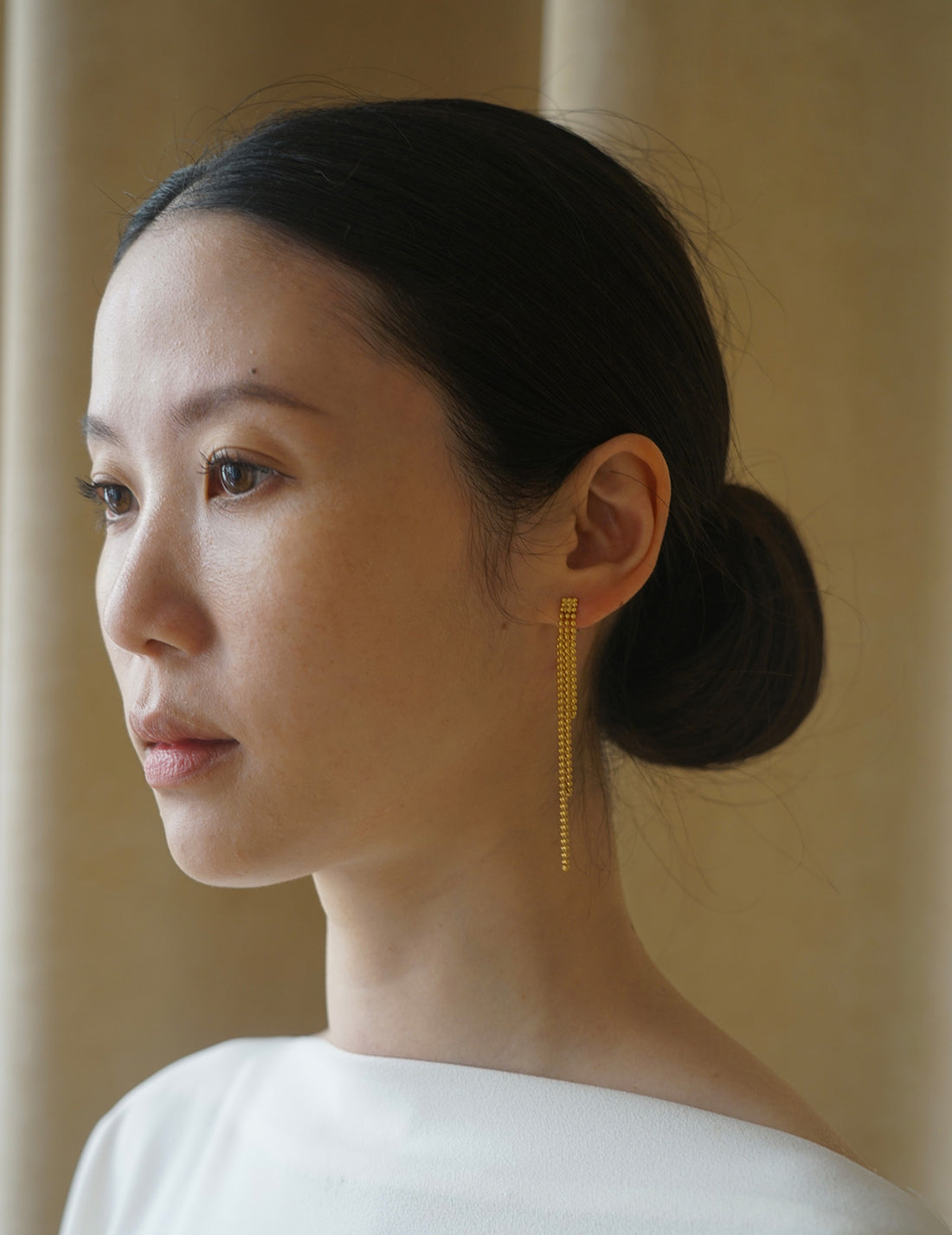 Boucles d'oreilles dégradées