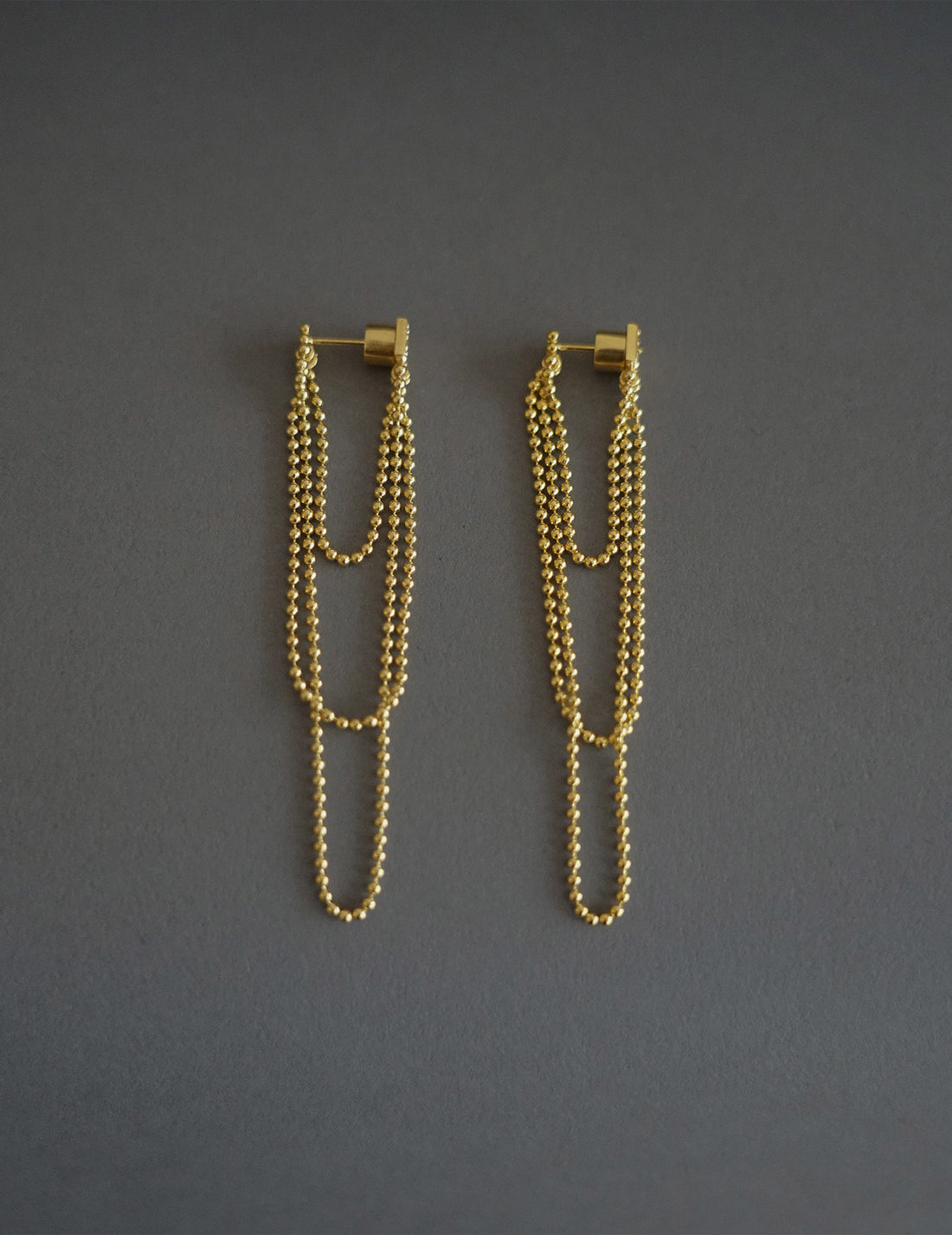 Boucles d'oreilles dégradées