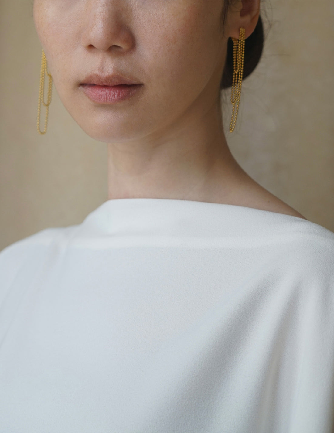 Boucles d'oreilles dégradées