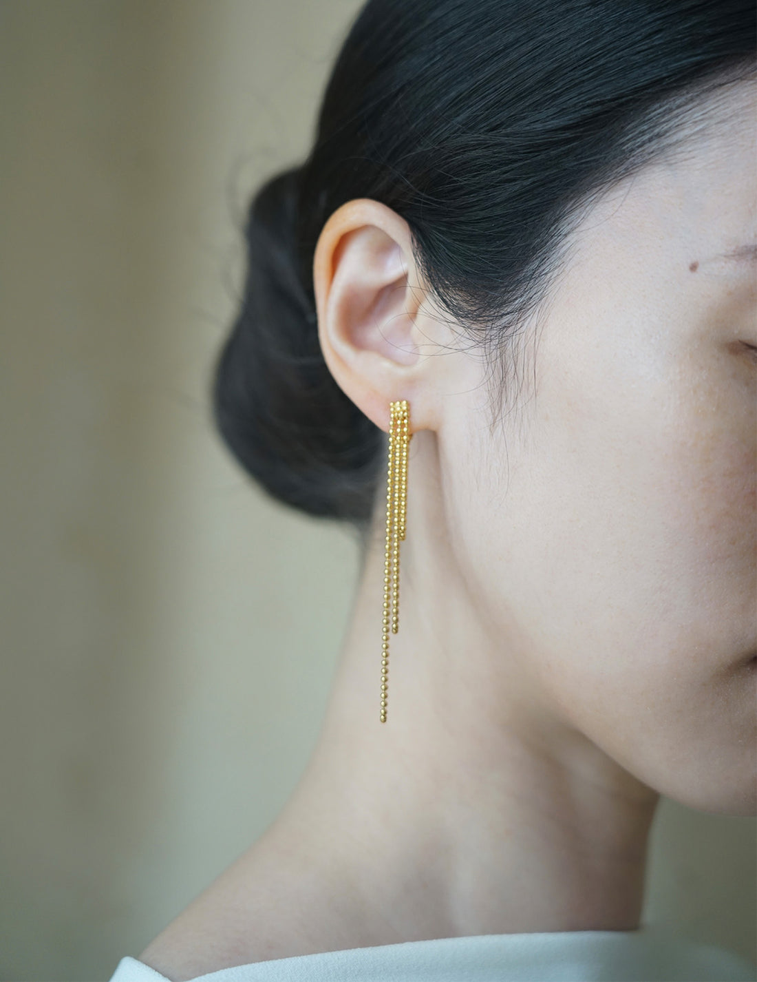 Boucles d'oreilles dégradées