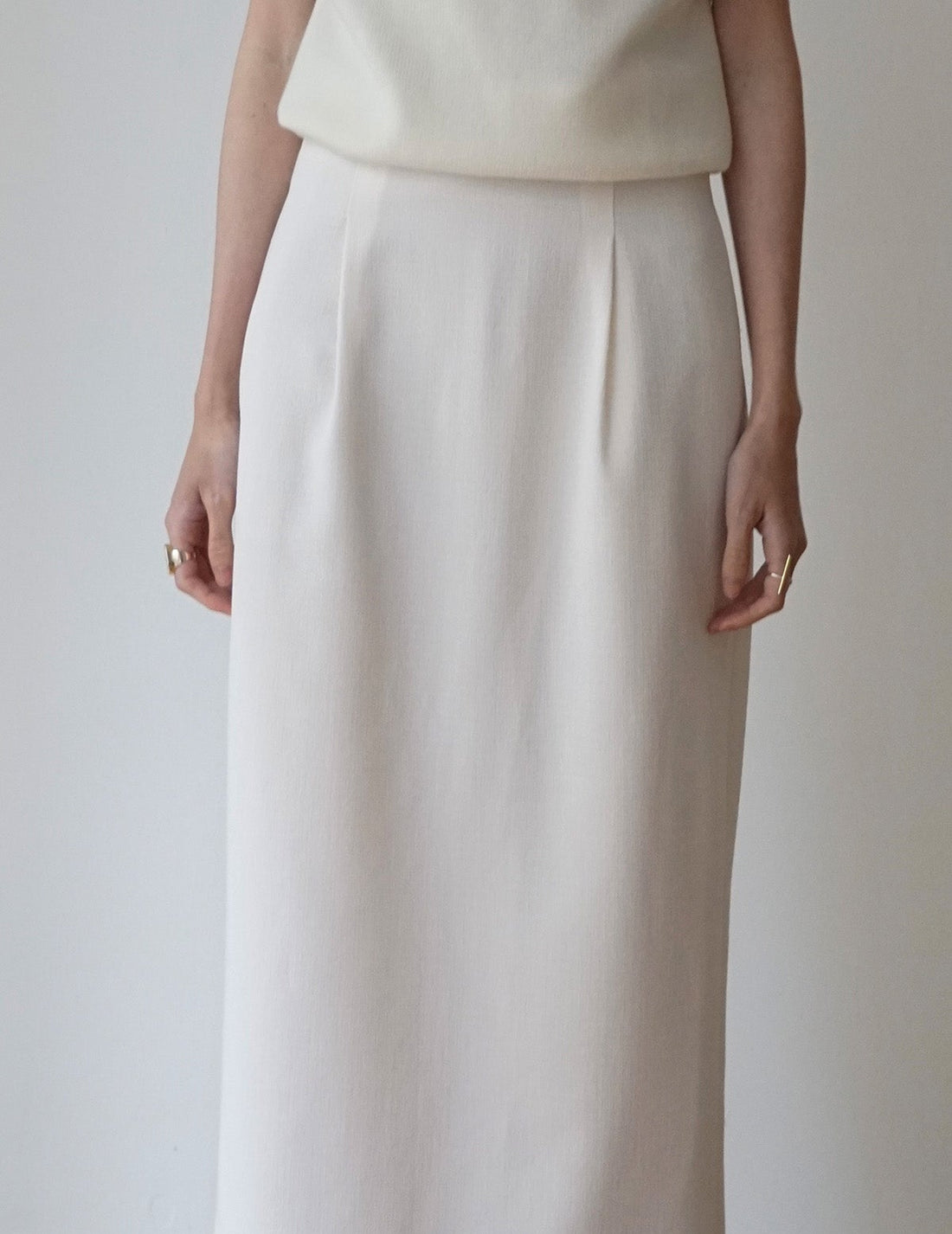Edith Skirt・Cream