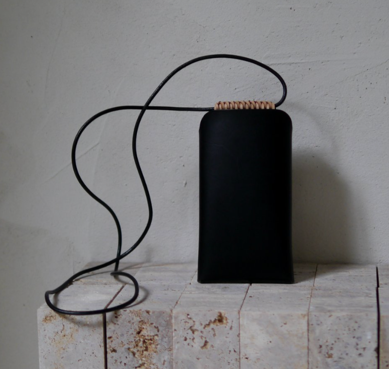 Woven Iphone Pouch・Black